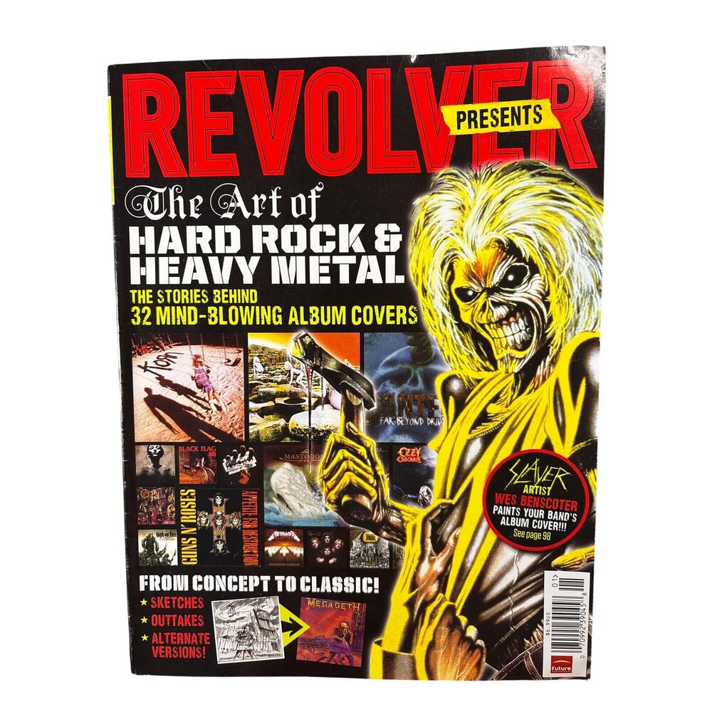 Revolver Presents Art Of Hard Rock & Heavy Metal Album Covers special magazine